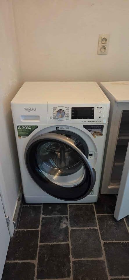 Wasmachine Whirlpool, Ophalen, Nieuw, Voorlader, Energieklasse A of zuiniger