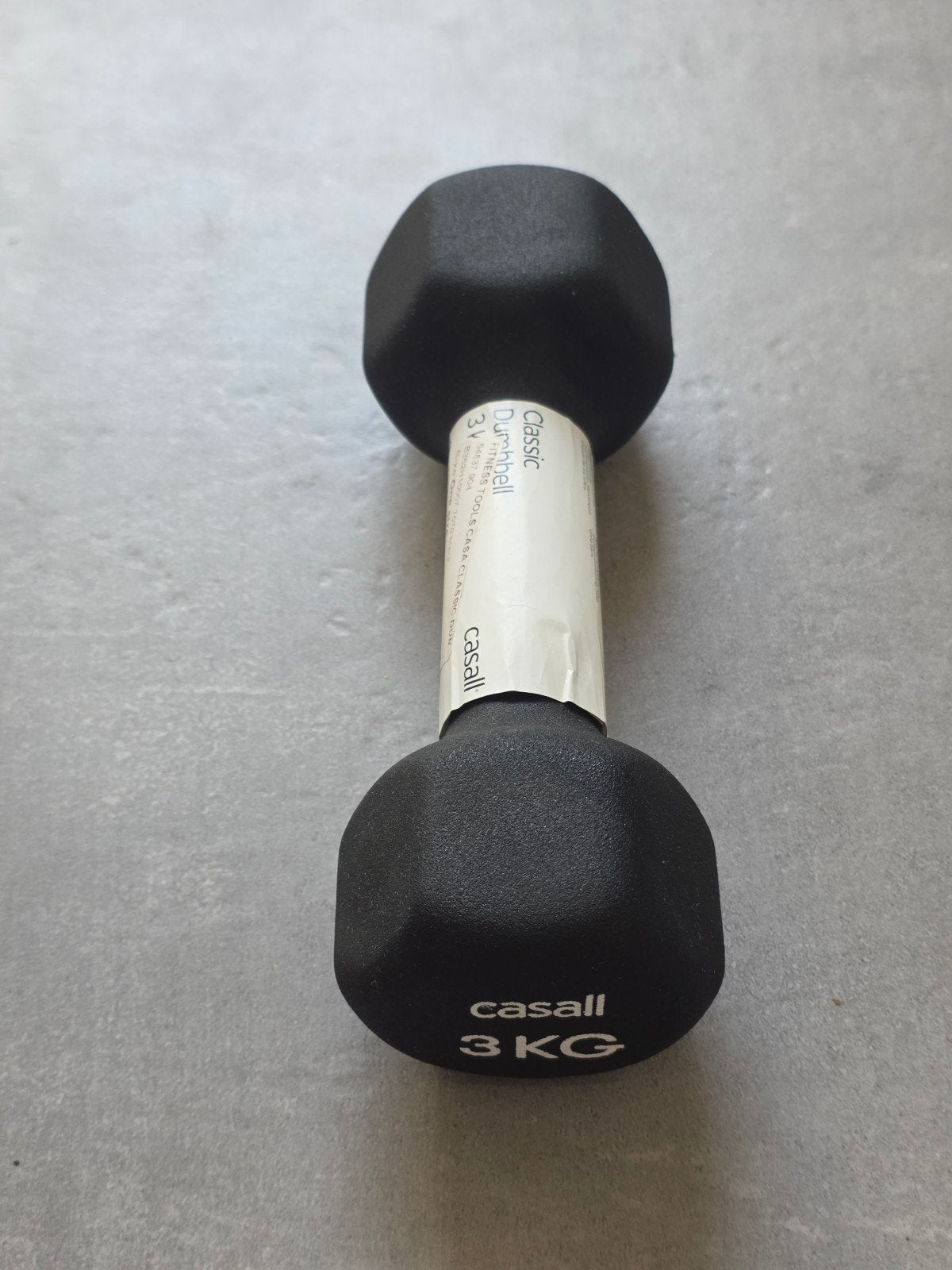 NEUF Casall Classic Haltère néoprène 3 kg, Sports & Fitness, Équipement de fitness, Enlèvement ou Envoi, Neuf, Bras, Haltère
