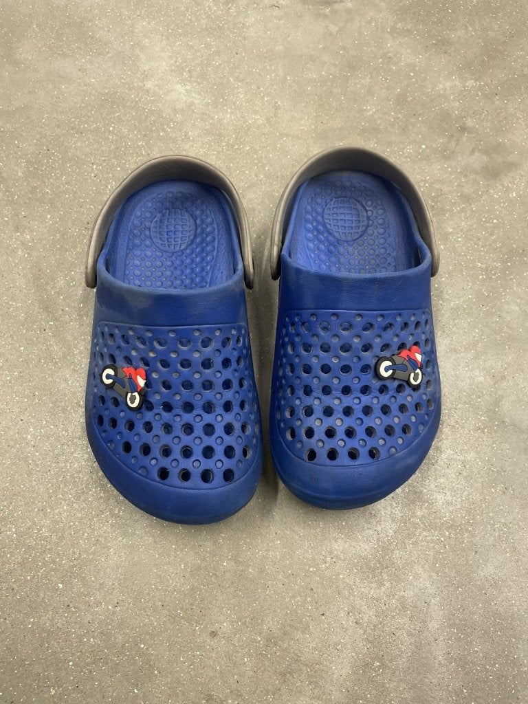 Chaussons d'extérieur bleus taille 28, Garçon, Enlèvement ou Envoi, Utilisé, Autres types