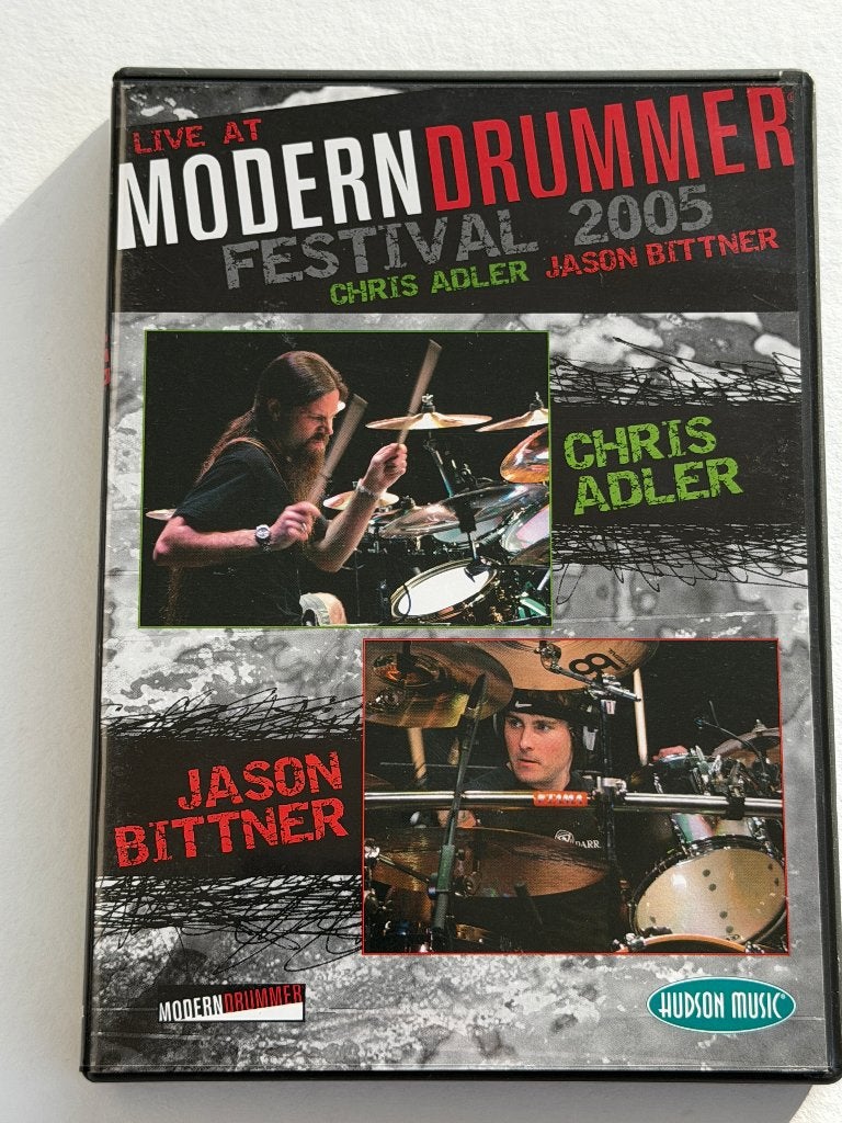 Chris Adler & Jason Bittner - Live Modern Drummer Festivall, Alle leeftijden, Ophalen of Verzenden, Gebruikt, Muziek en Concerten