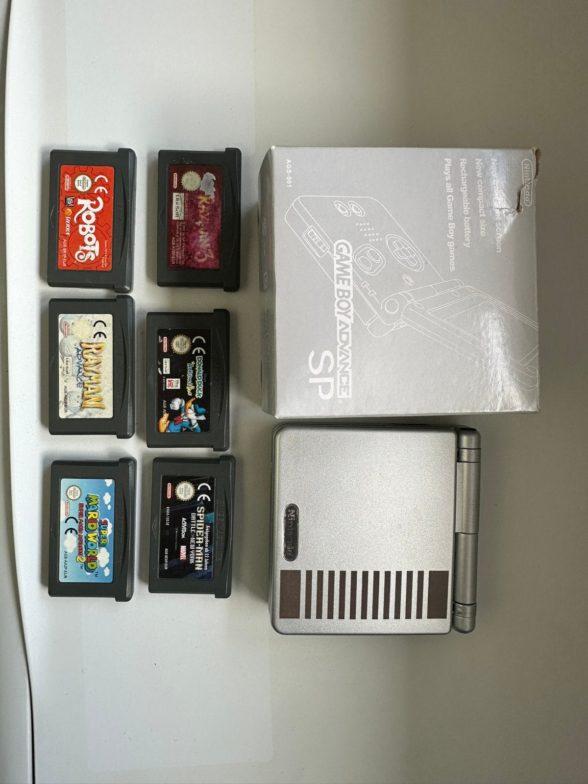 Gameboy Advance Sp NES, Games en Spelcomputers, Spelcomputers | Nintendo DS, Ophalen, Zo goed als nieuw