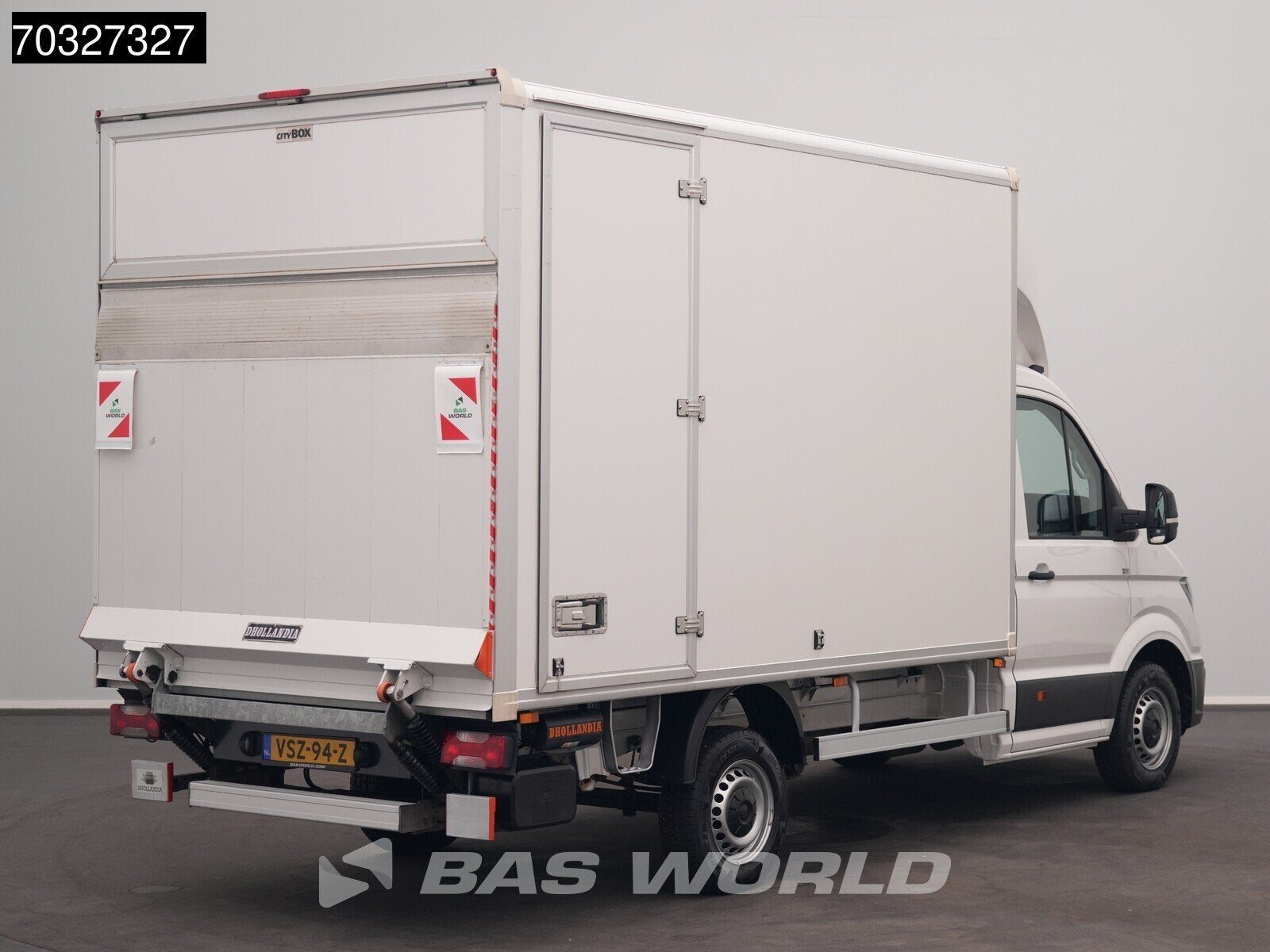 Volkswagen Crafter 140pk Laadklep Zijdeur Bakwagen Navi Airc, Auto's, Bestelwagens en Lichte vracht, Stof, Euro 6, 4 cilinders