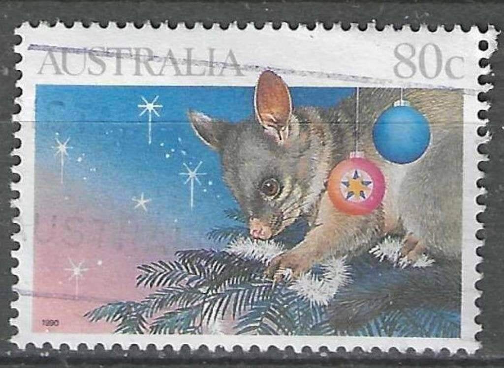 Australie 1990 - Yvert 1189 - Kerstmis (ST), Postzegels en Munten, Verzenden, Gestempeld