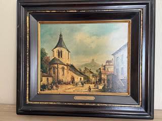Peinture d'église sur toile de Vilére, Antiquités & Art, Enlèvement