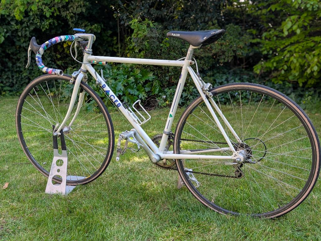 Vintage racefiets volledig Shimano 105, Fietsen en Brommers, Fietsen | Racefietsen, 28 inch, Gebruikt, Velgrem, 49 tot 53 cm
