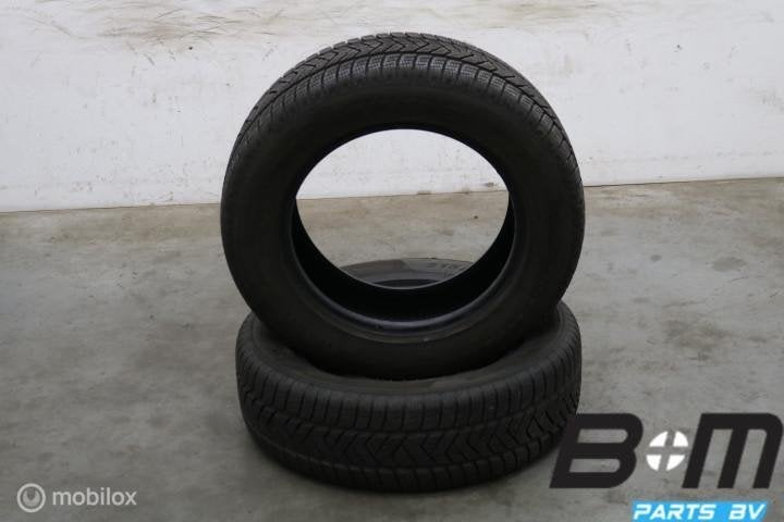 2 x 2156517 99H Pirelli Scorpion Winter 6.5mm 215 65 17, Pneu(s), Utilisé