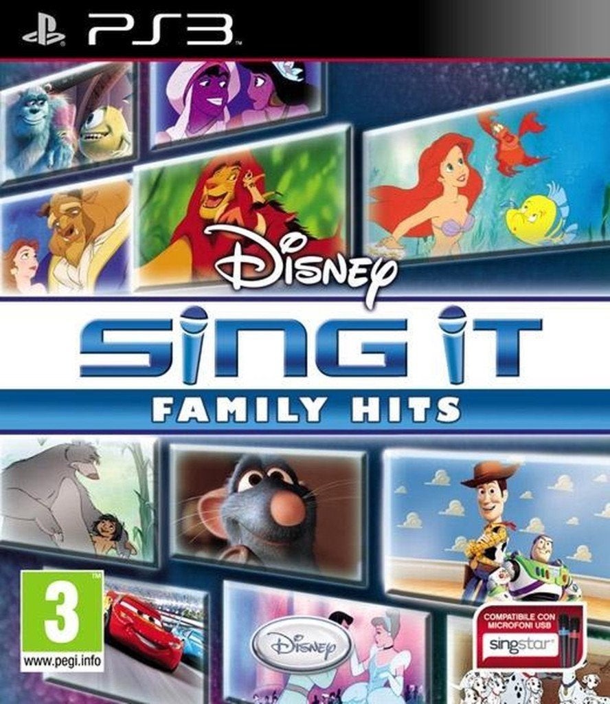 Disney Sing It Family Hits PS3 €24,99 | GameshopX nl, Games en Spelcomputers, Games | Sony PlayStation 3, Muziek, Ophalen of Verzenden