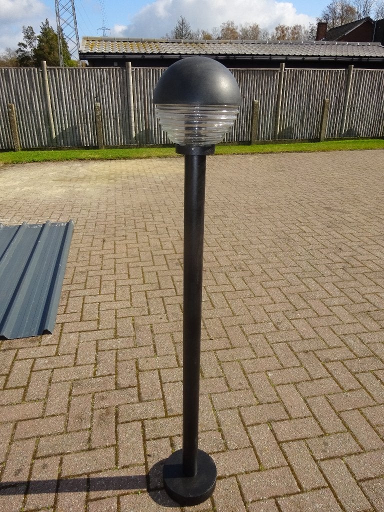 Buitenlamp, Ophalen, Zo goed als nieuw, Glas, Staande lamp