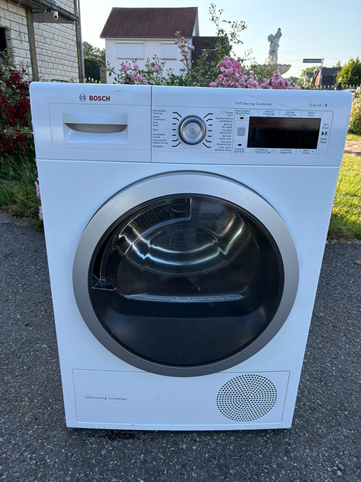 Droogkast Bosh serie 8 a+++ 8kg, Elektronische apparatuur, Droogkasten, Ophalen, Zo goed als nieuw, Condens