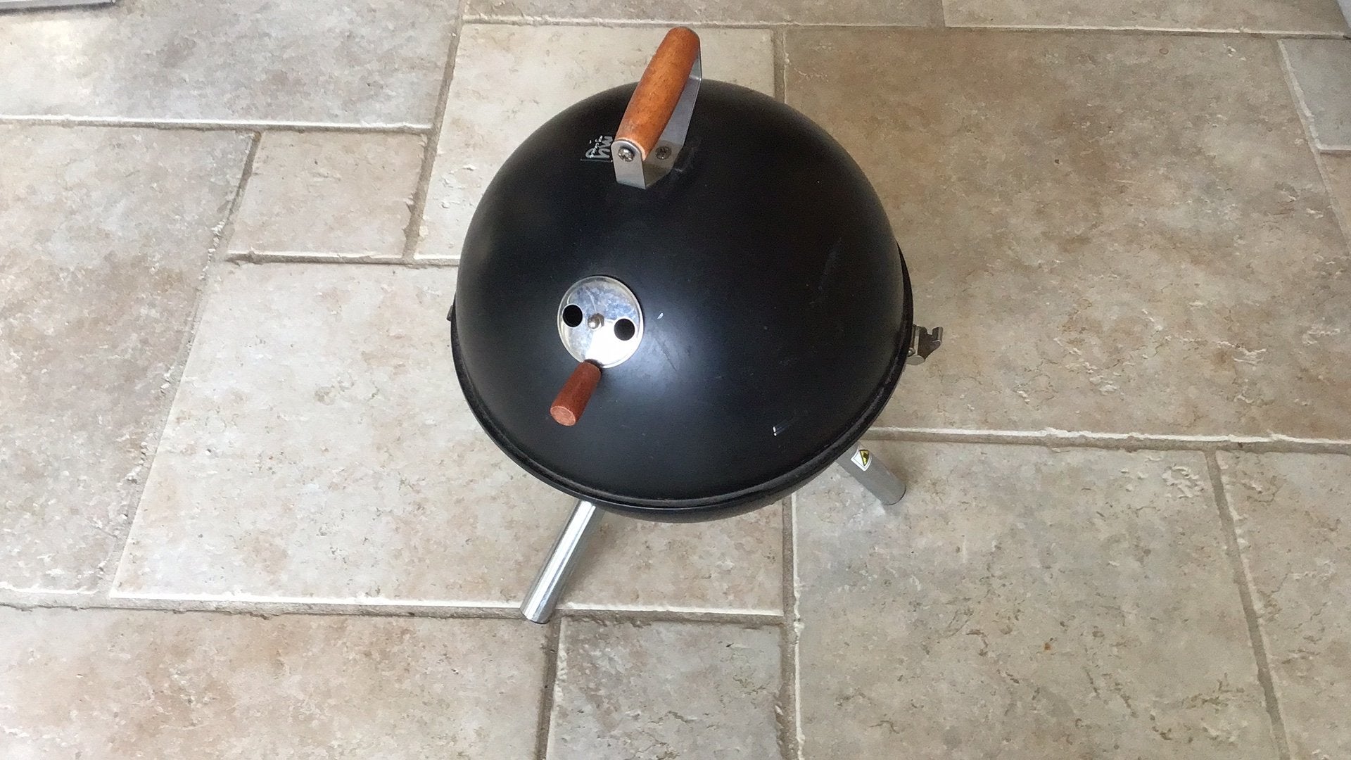 Tafelbarbecue op houtskool, Tuin en Terras, Ophalen, Zo goed als nieuw