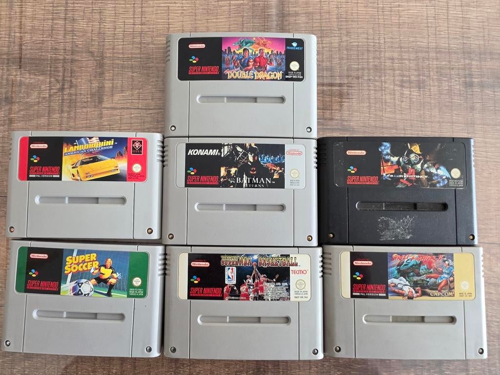 Super Nintendo games 7 stuks, Games en Spelcomputers, Ophalen of Verzenden