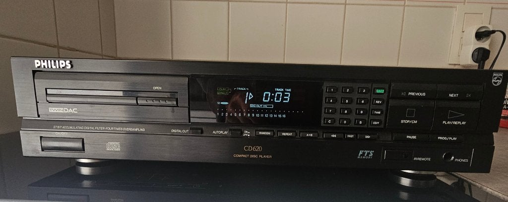 Philips CD620, Audio, Tv en Foto, Ophalen of Verzenden, Gebruikt, Philips