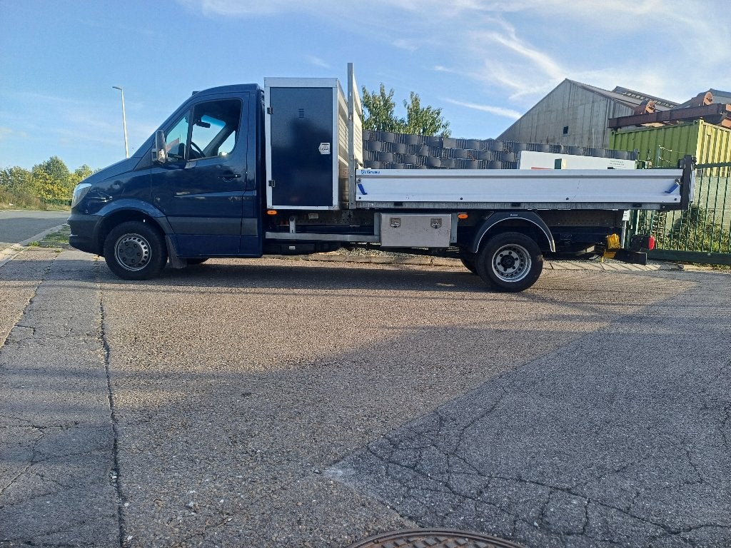 Mercedes sprinter v6 maxi kipper materiaalbak, Achat, Euro 6, 3 places, Boîte manuelle