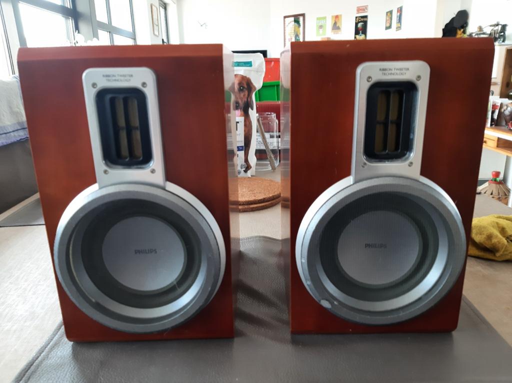 Luidsprekers Philips, Audio, Tv en Foto, Ophalen of Verzenden, Zo goed als nieuw, 60 tot 120 watt, Philips