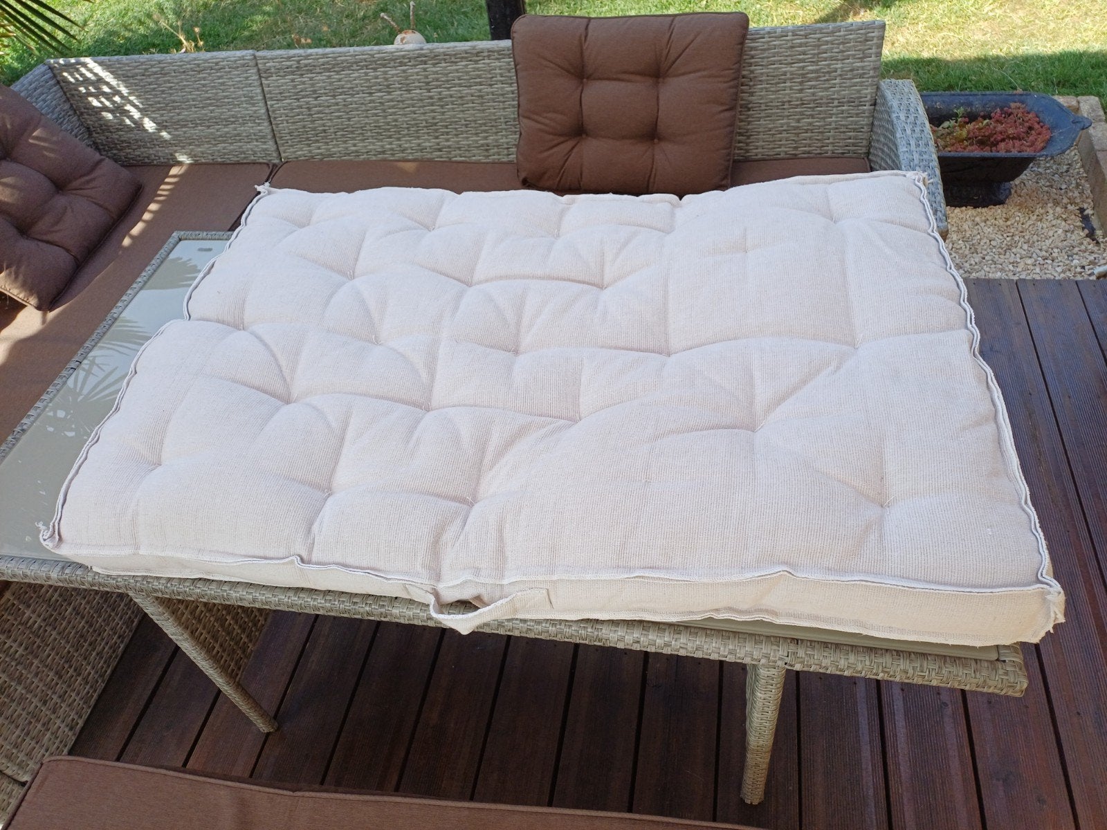 Coussins pour salon palette ou autre, Enlèvement, Comme neuf