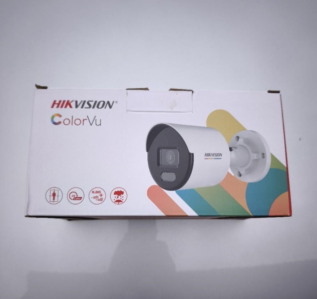 Camera POE Hikvision 4MP ColorVu, TV, Hi-fi & Vidéo, Enlèvement ou Envoi, Comme neuf, Caméra extérieure