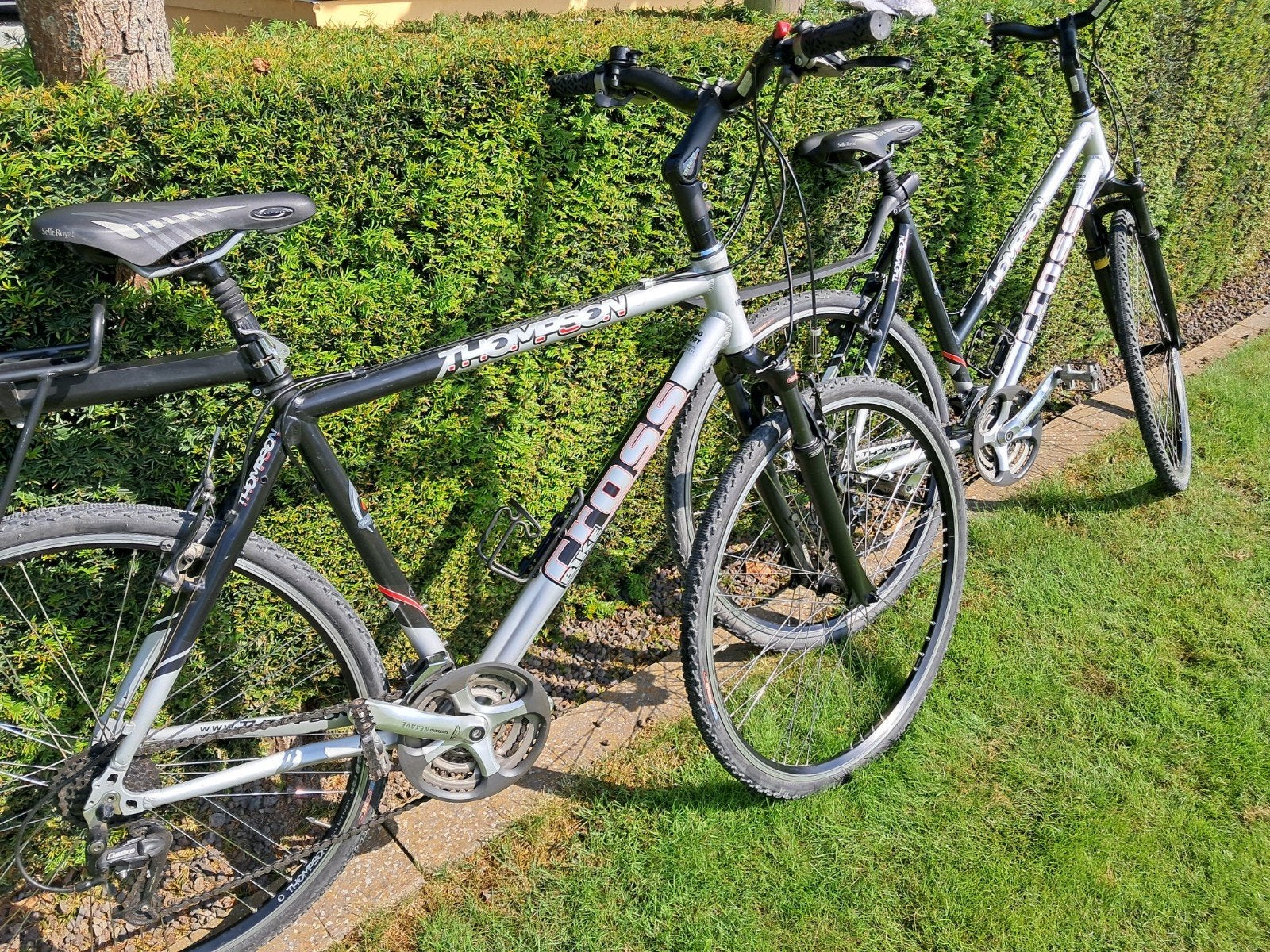 Dames en heren cross bike, Ophalen, Vering