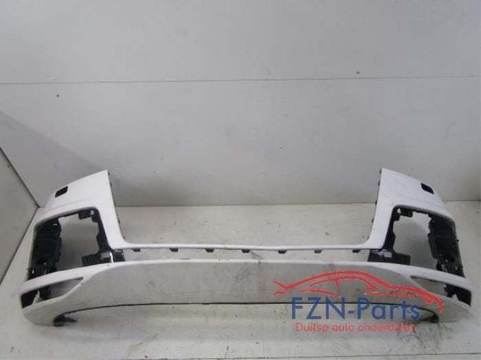 Audi Q7 4M S-Line Voorbumper 6PDC KLS Kale Hoes Wit, Auto-onderdelen, Ophalen of Verzenden, Gebruikt, Voor, Bumper