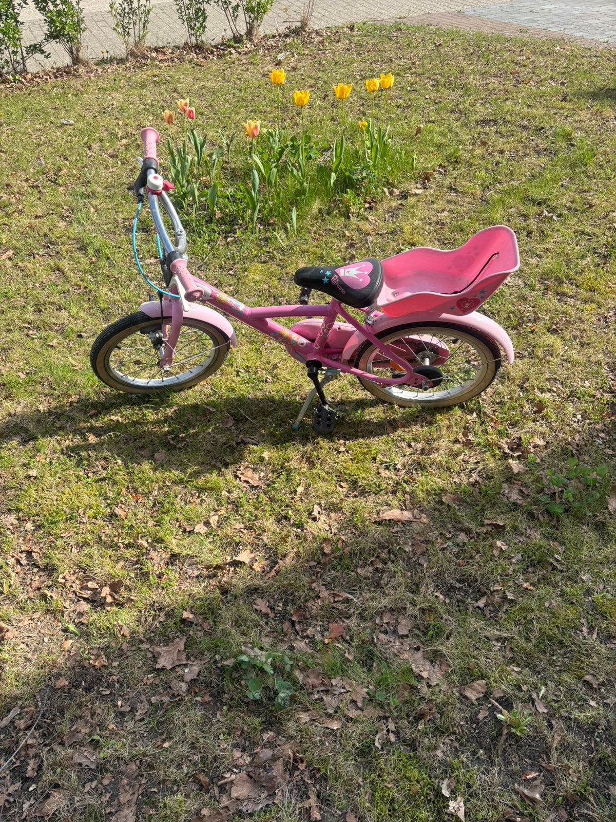 Vélo Btwin Princess pour filles, Vélos & Vélomoteurs, Enlèvement, Comme neuf, 16 pouces