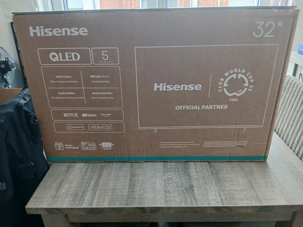 Hisense Qled smart tv, Tuin en Terras, Ophalen