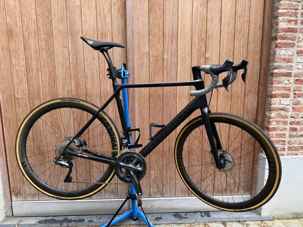 Canyon Endurace CF SL Disc 8.0 Aero Di2 - Large, Fietsen en Brommers, Ophalen, Zo goed als nieuw, Schijfrem