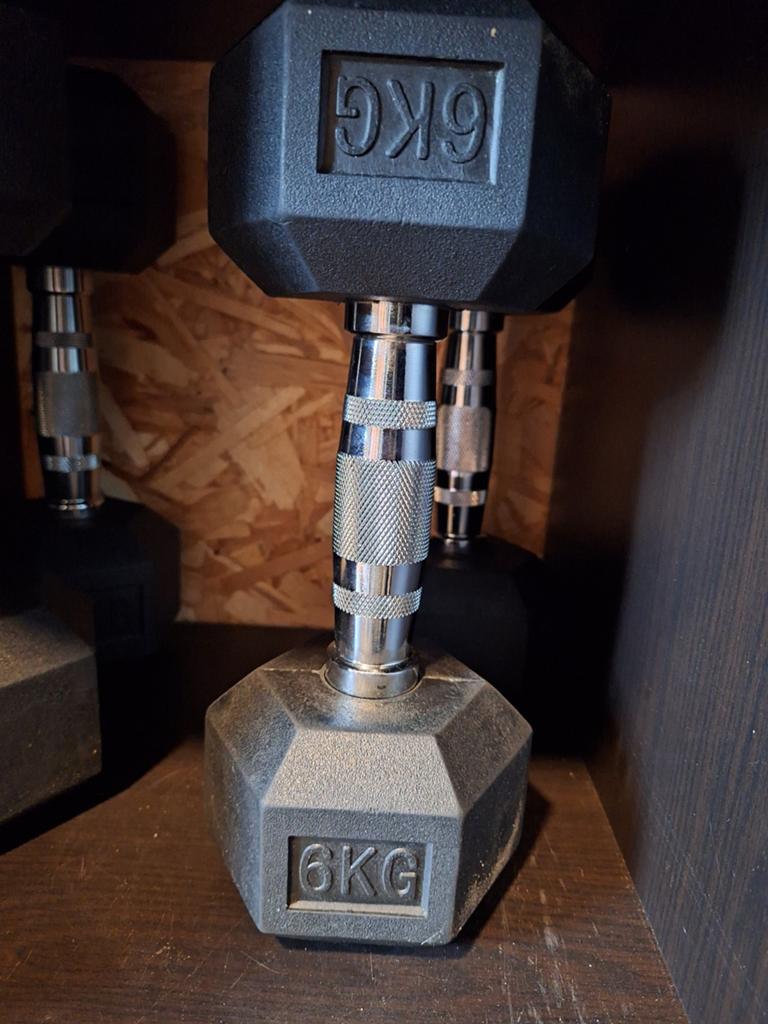 Dumbell 2x6kg, Ophalen