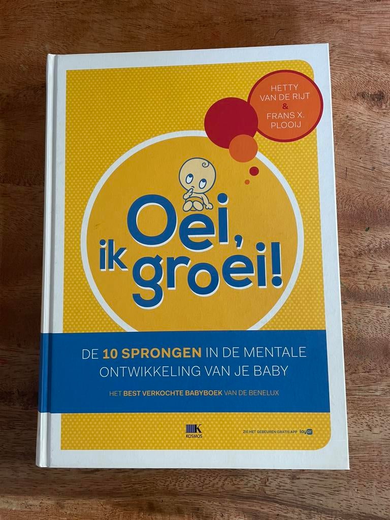 Oei ik groei! Boek over ontwikkeling van baby’s, Enlèvement, Neuf, Éducation jusqu'à 6 ans