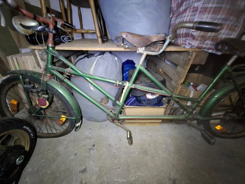 tandem, Fietsen en Brommers, Ophalen, Minder dan 10 versnellingen, Gebruikt, Futura