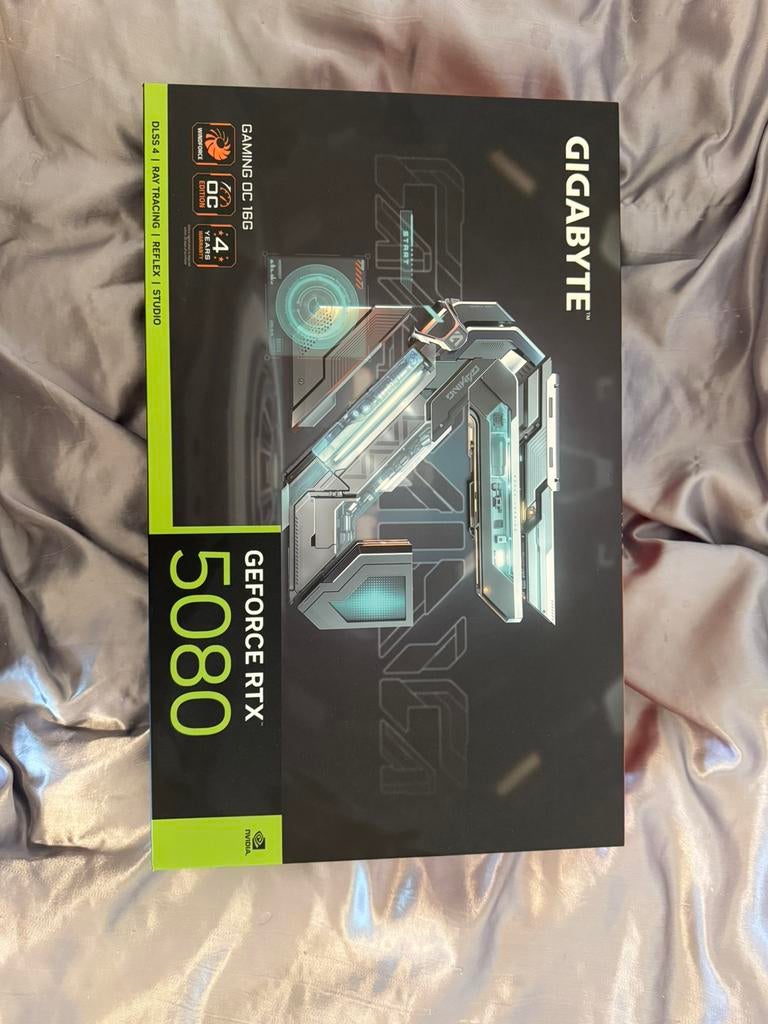 Gigabyte RTX 5080 OC 16GB, Computers en Software, Videokaarten, Nieuw, Ophalen
