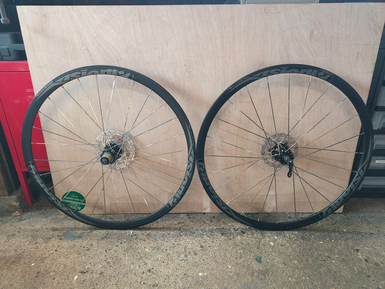 10 wielsetten (carbon, alu, schijfremmen, remblokken,...), Fietsen en Brommers, Fietsonderdelen, Ophalen of Verzenden, Wiel, Carbon