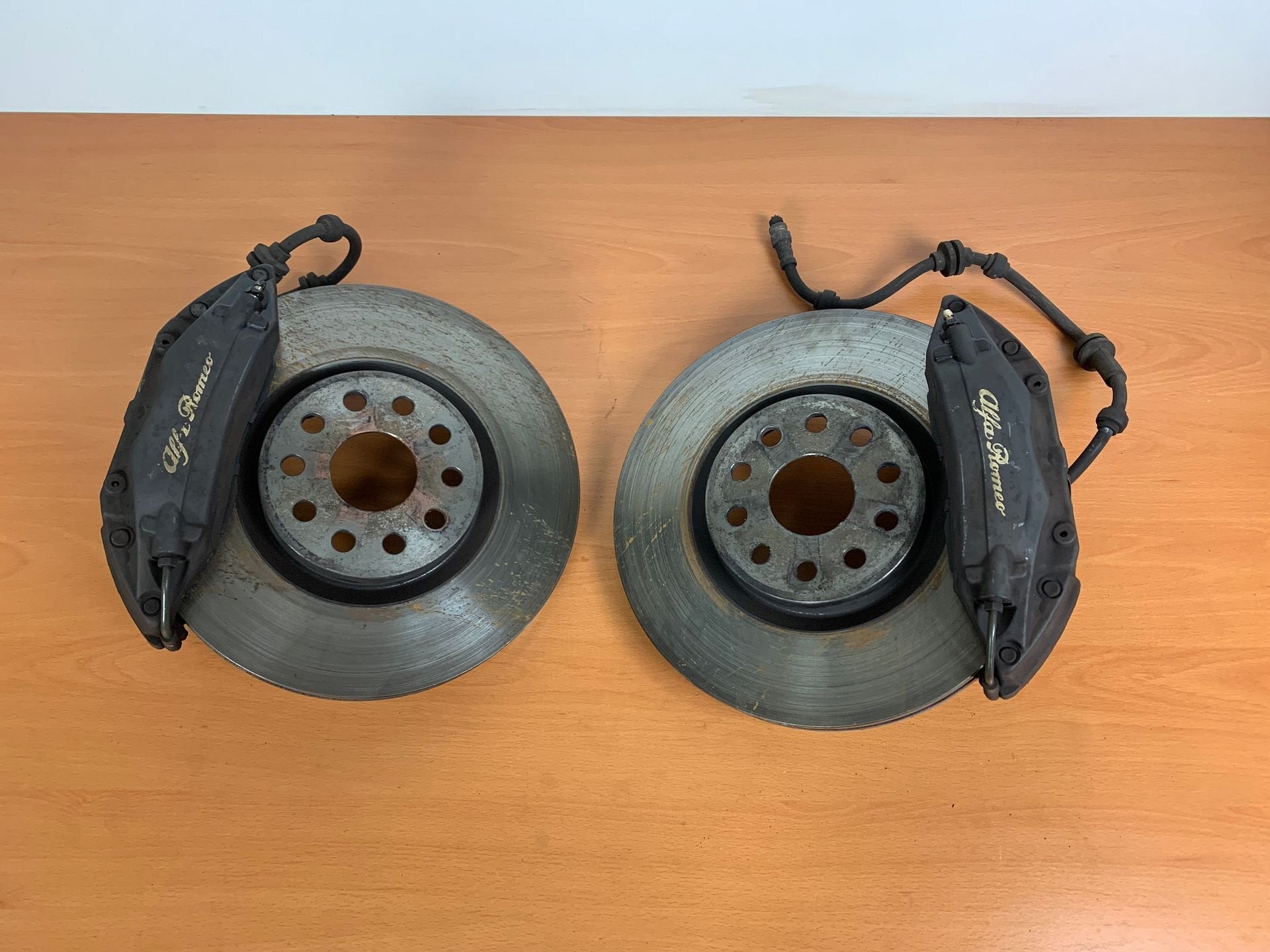 alfa romeo 166 Brembo remklauw set 1998 - 2007 + remschijven, Ophalen, Gebruikt, -, -