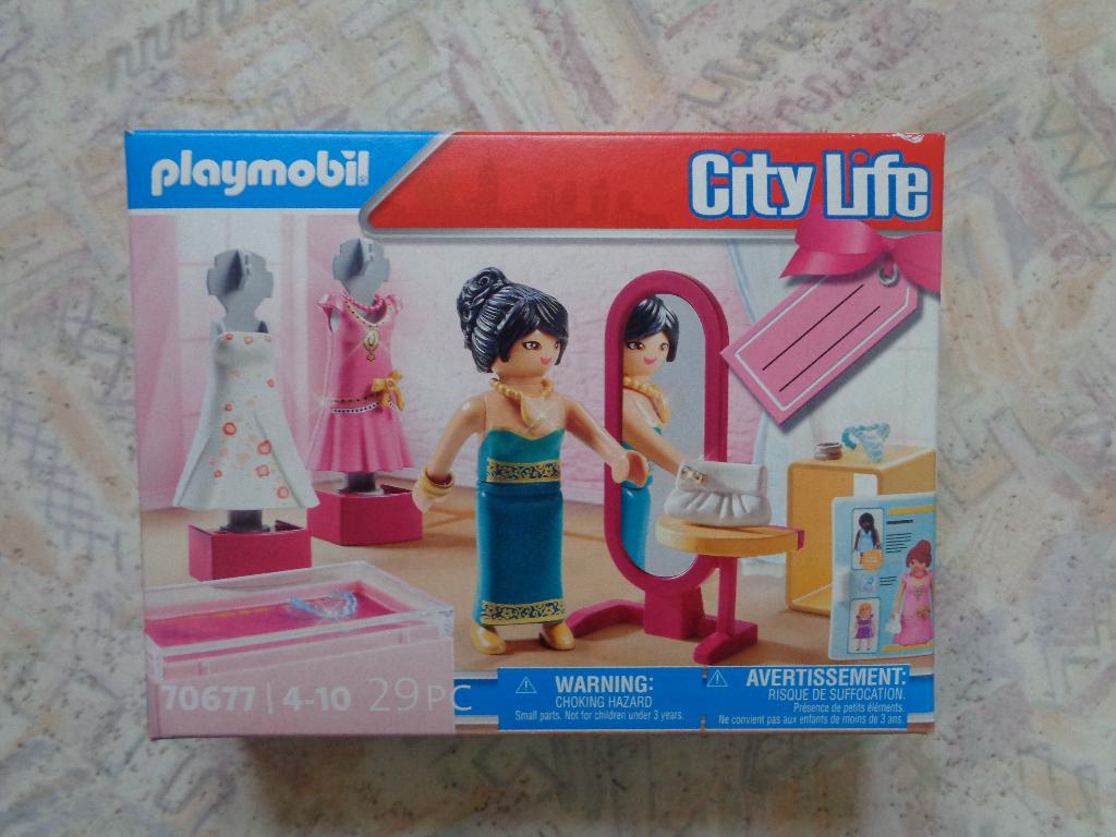 PLAYMOBIL Gift set "Feestelijke modeboetiek" - 70677, Ophalen of Verzenden, Nieuw, Complete set