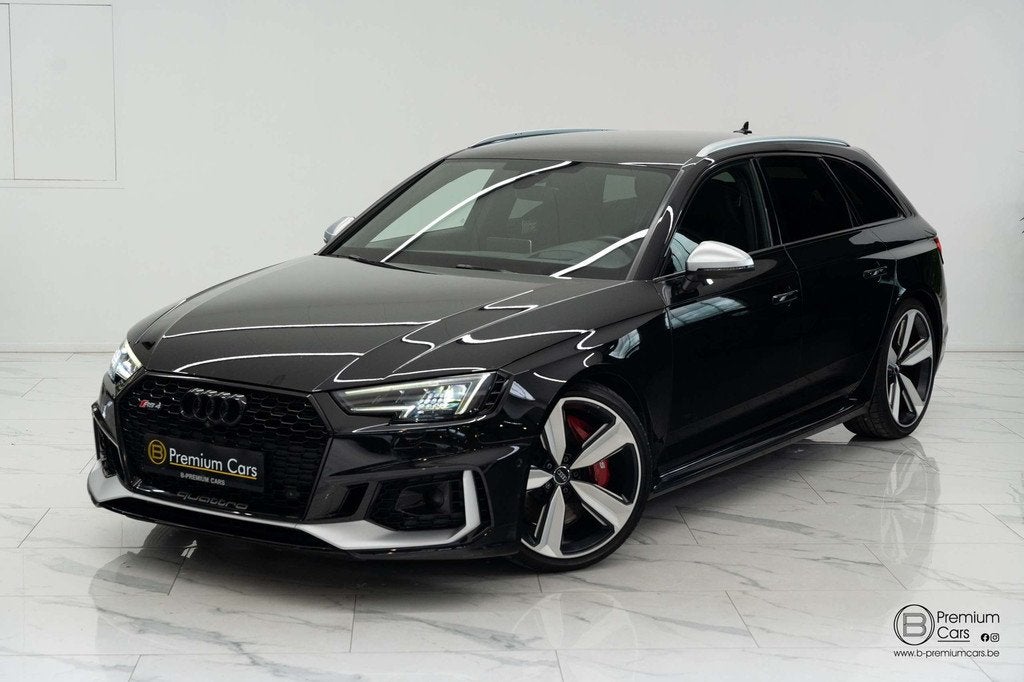 Audi RS4 Avant Quattro Exclusive! Swiss Spec! ACC, HUD, Mass, Auto's, Automaat, Gebruikt, Zwart, Bedrijf
