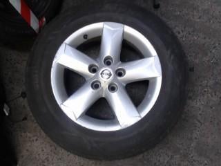 Roue de secours Nissan Juke 5 trous 215/65r16 jante alu, Enlèvement, Utilisé, Nissan
