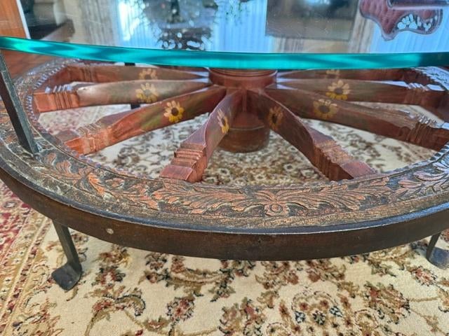 Prachtige salontafel, Ophalen, Gebruikt, 50 tot 75 cm, Klassiek