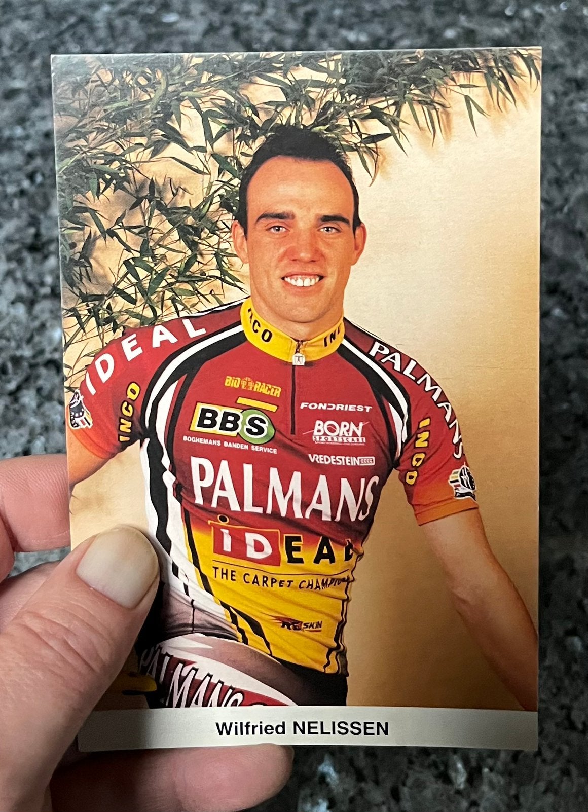 Le cycliste Wilfried Nelissen, Enlèvement, Comme neuf