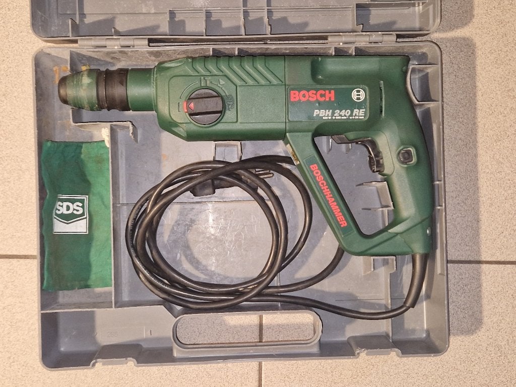 Slagboormachine. Klopboormachine. Bosch, Doe-het-zelf en Bouw, Gereedschap | Boormachines, Ophalen, Klopboormechanisme, Kolomboormachine