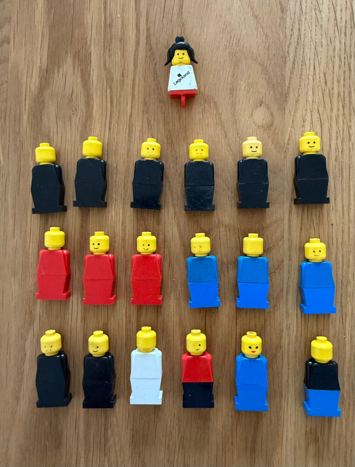19 Lego pré-minifigs '70 Legoland, Enlèvement ou Envoi, Lego, Minifigurine, Utilisé