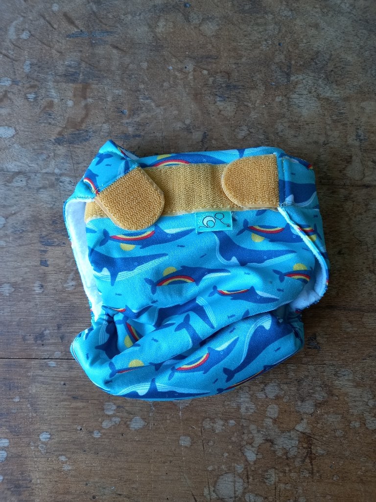 Zwemluier Totsbots walvissen, Kinderen en Baby's, Ophalen, Jongetje of Meisje, One size, Zo goed als nieuw