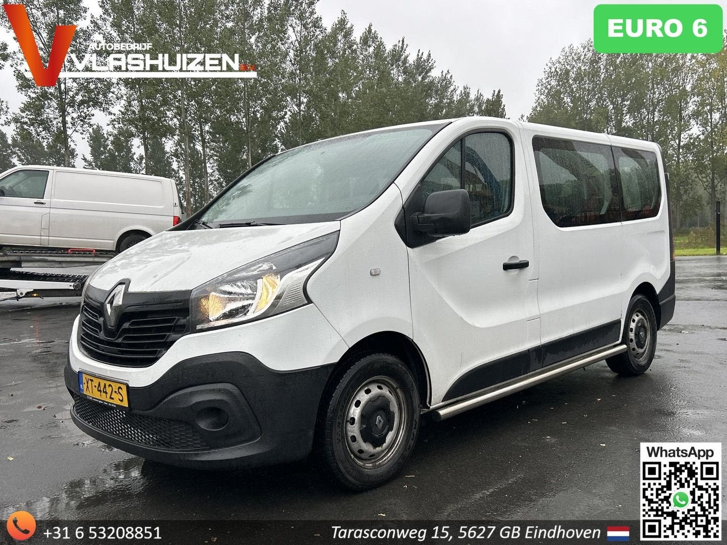 Renault Trafic Passenger 1.6 dCi Authentique Energy | € 7.95, Autos, Achat, Entreprise, Boîte manuelle, Noir