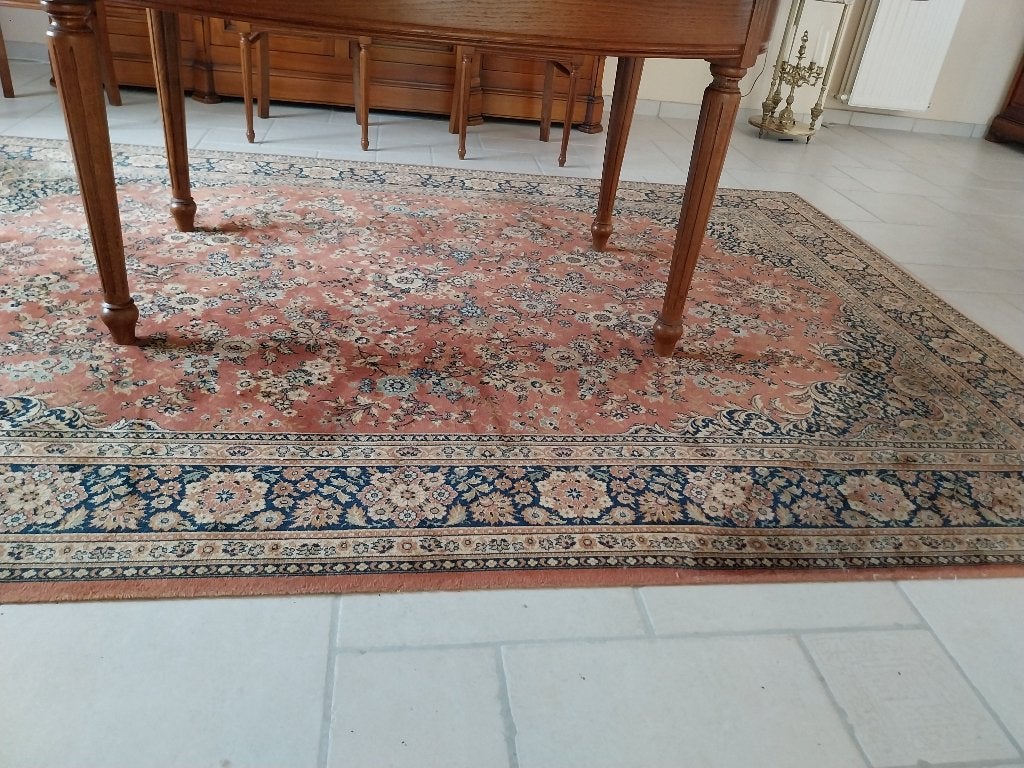 Vintage Lano wollen tapijt 200 x 300 cm – 100% scheerwol, 200 cm ou plus, 150 à 200 cm, Enlèvement, Utilisé