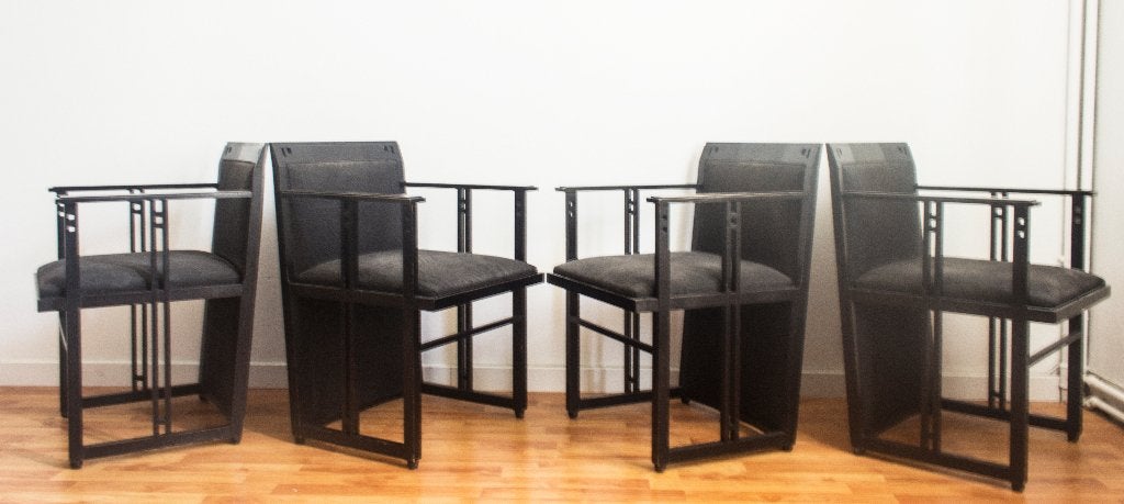 Chaises Galaxy par Umberto Asnago pour Giorgetti, Set de 4, Envoi