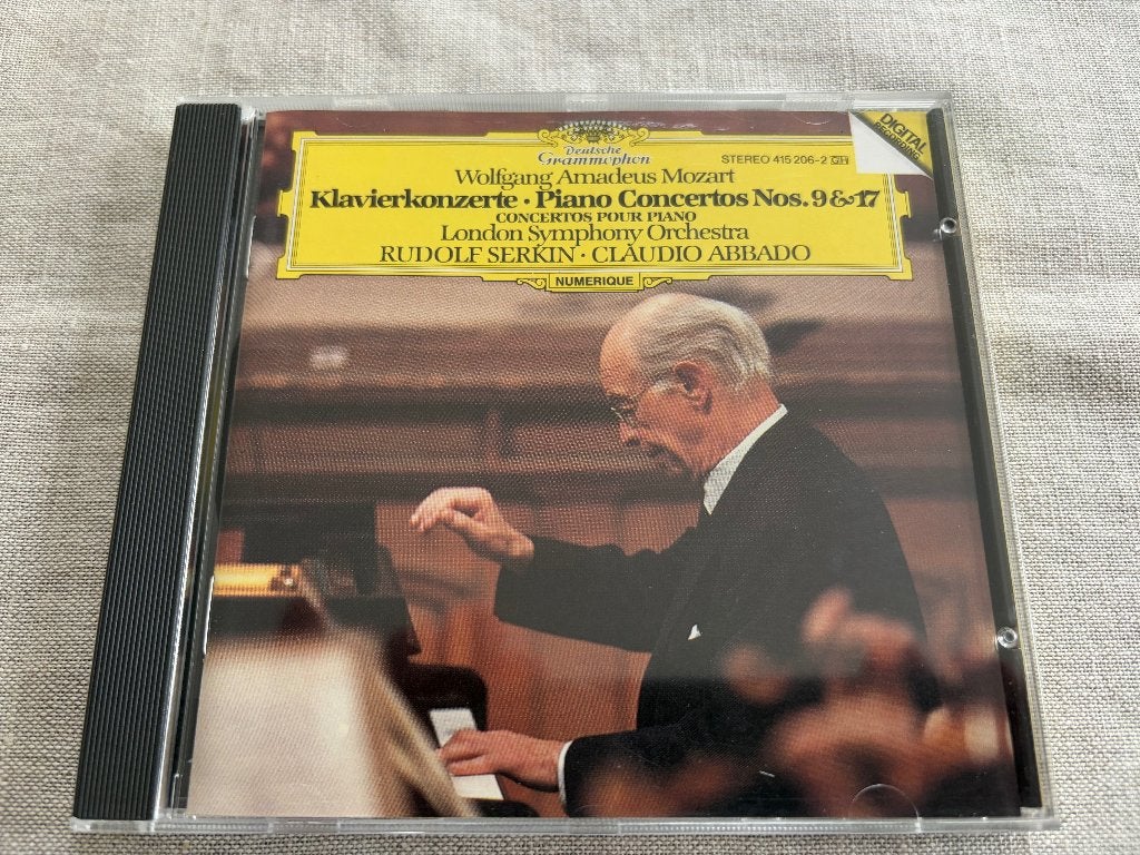 Mozart - Concerto pour piano  9 + 17 (LSO, Abbado - Serkin), Concerto solo, Mozart, Comme neuf, Enlèvement