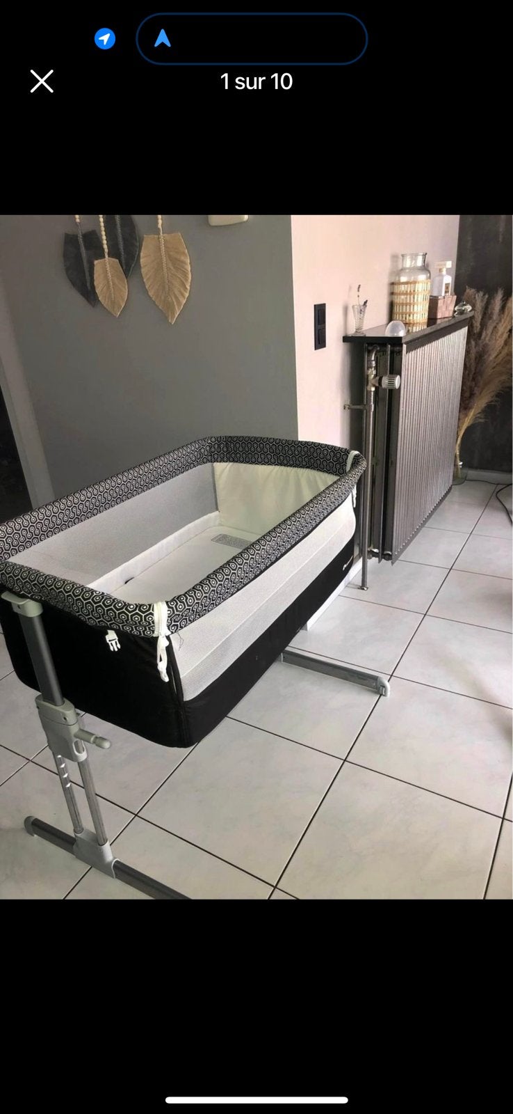 Lit cododo, Kinderen en Baby's, Ophalen, Zo goed als nieuw, Ledikant