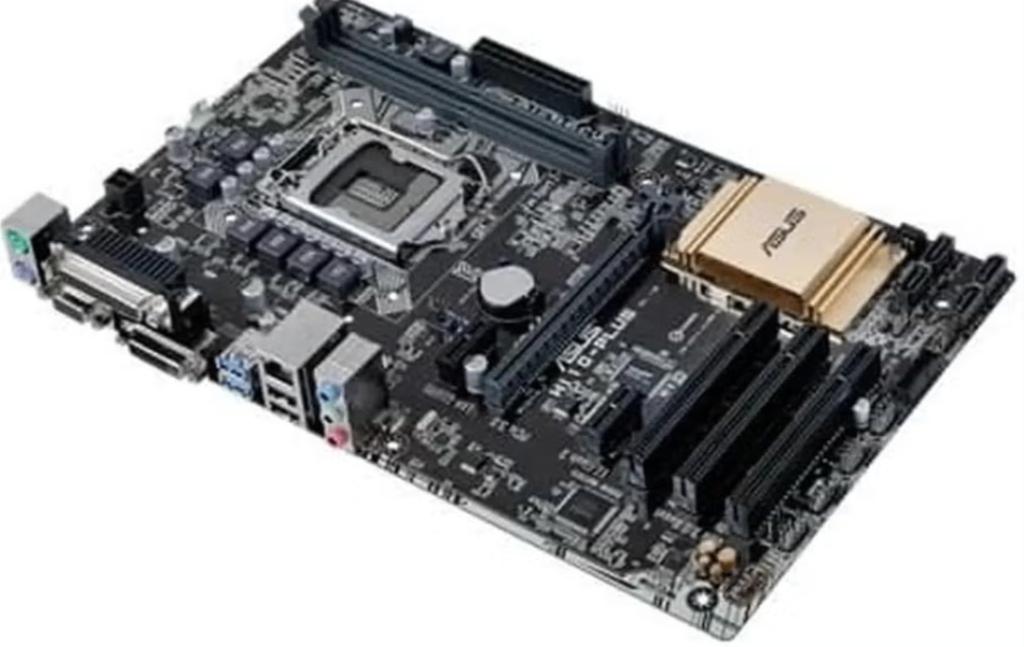ASUS H110 PLUS Moederbord met Socket LGA 1151, Computers en Software, Moederborden, Gebruikt, Verzenden