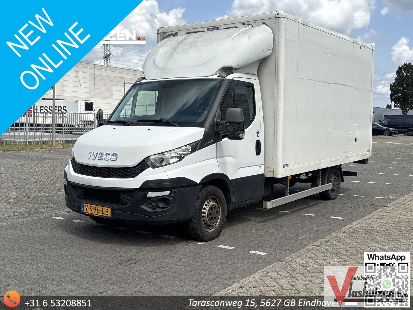 Iveco Daily 35S15V 2.3 410 H3 | € 7.950,- NETTO! | Bakwagen, Auto's, Bestelwagens en Lichte vracht, Bedrijf, ABS, Centrale vergrendeling