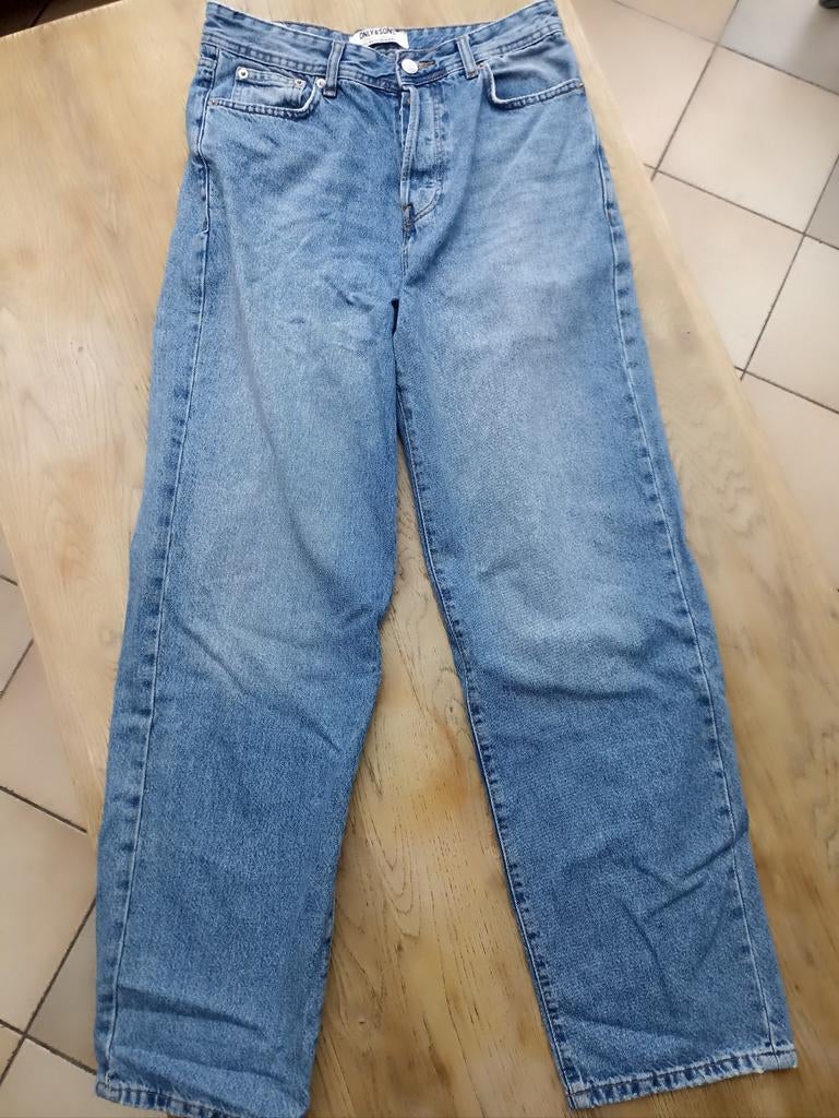 Jeans Only & Sons (fade loose) taille 27/32, Kleding | Heren, Spijkerbroeken en Jeans, Jack&Jones , Only&sons, Blauw, W32 (confectie 46) of kleiner