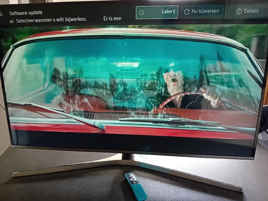 Samsung Smart Tv 49 inch met defecte backlight ue49ku6450, Ophalen, Samsung, 100 cm of meer, 4k (UHD)