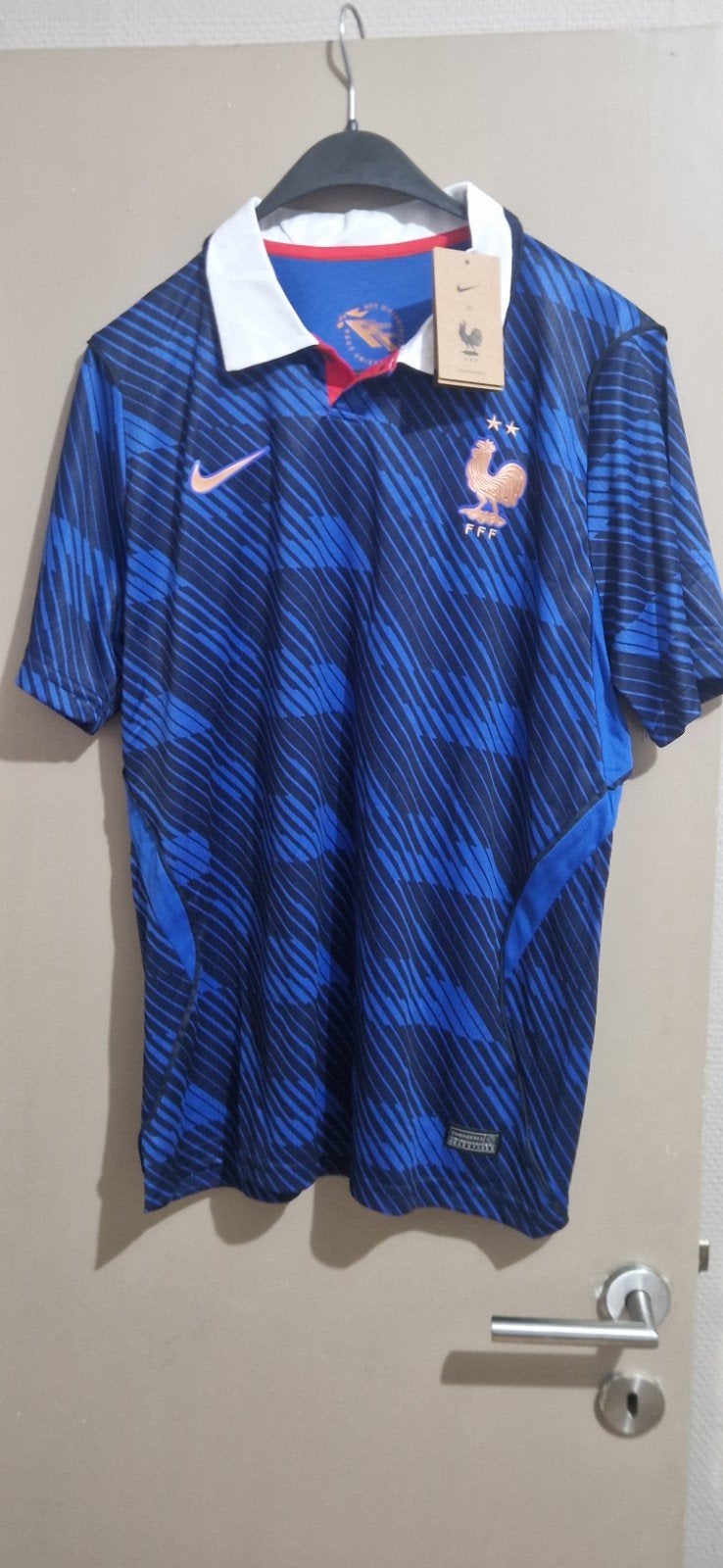 Nouveau maillot Nike France Home (Coupe du monde 2026) - Tai, Enlèvement ou Envoi, Nike, Taille 52/54 (L), Bleu