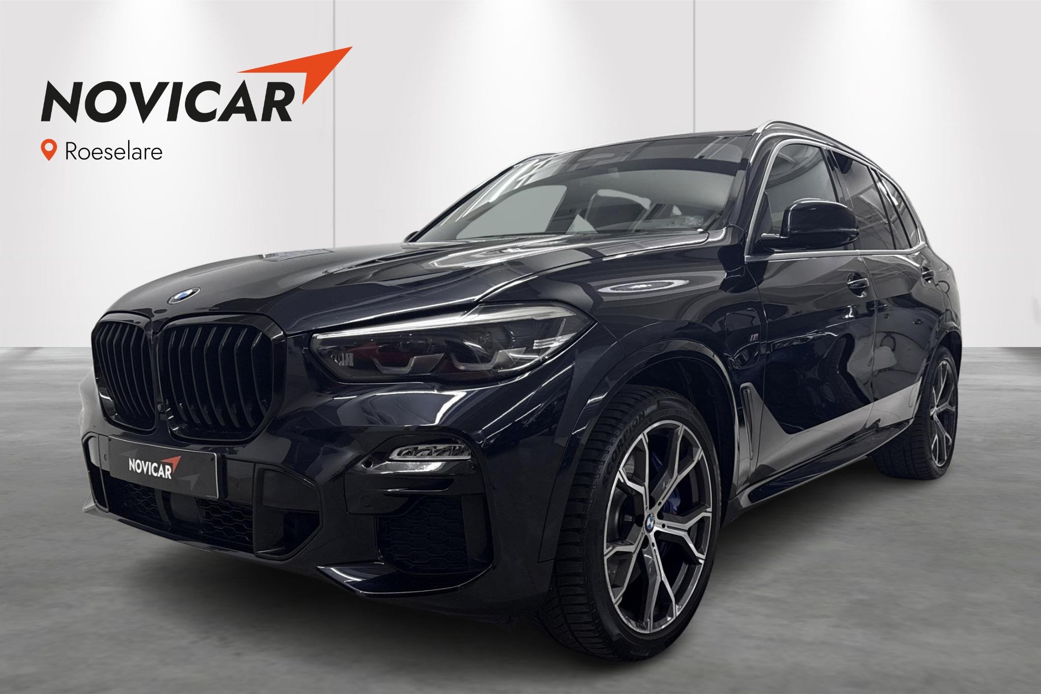 BMW X5 xDrive45e, Auto's, Stof, X5, Zwart, Plug-in hybride